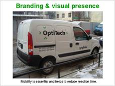 Optitech en Europe